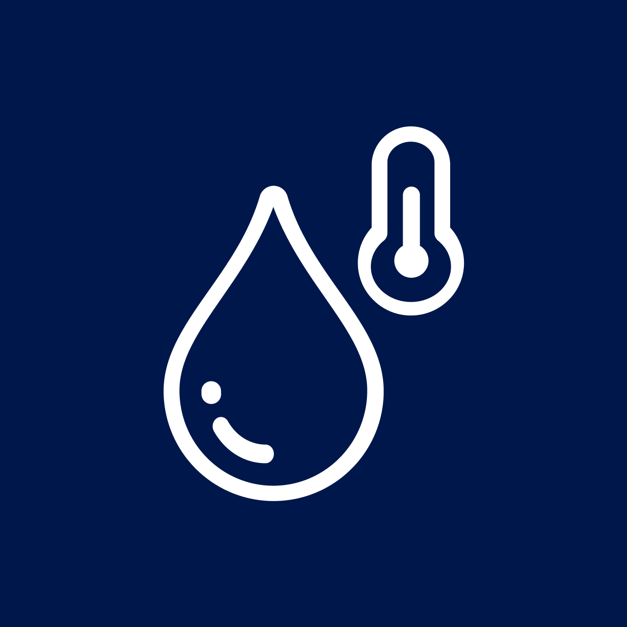 Hot water icon